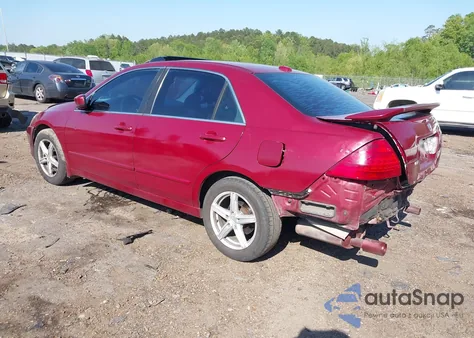 2007 Honda Accord 3.0 Ex from USA, damaged, VIN 1HGCM665X7A080954